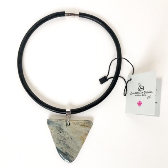 Handmade Stone Pendant Necklace - Picture 1 of 7